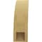 Ekena Millwork 5-inch W x 12-inch D x 16-inch H Ozark Rough Cedar Woodgrain TimberThane Knee Brace, Primed BRCUR05X12X16OZKRCPR - alternate 6